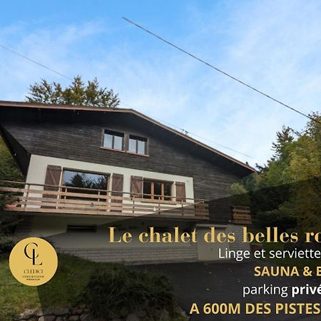 Chalet Des Belles Roches, 14 Pers, Garden, Sauna La Bresse Exteriér fotografie