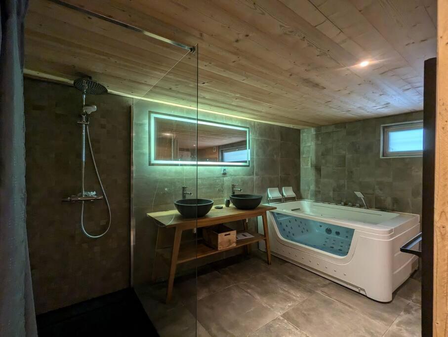 Chalet Des Belles Roches, 14 Pers, Garden, Sauna La Bresse Exteriér fotografie