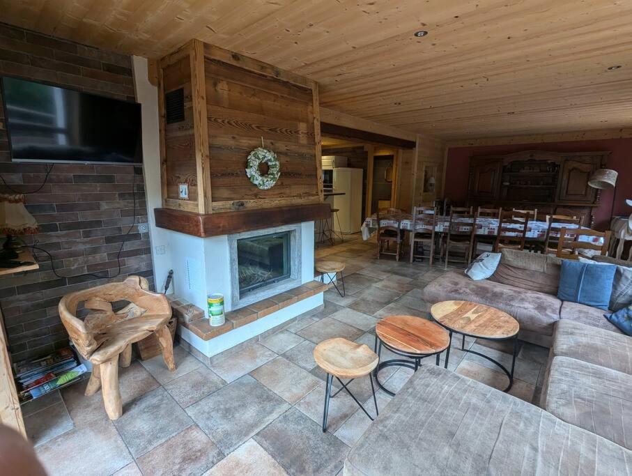 Chalet Des Belles Roches, 14 Pers, Garden, Sauna La Bresse Exteriér fotografie
